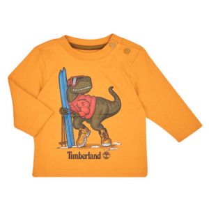 Timberland T-shirt enfant TEE-SHIRT MANCHES LONGUES T60253 Jaune - Taille 6 mois,9 mois,12 mois,18 mois