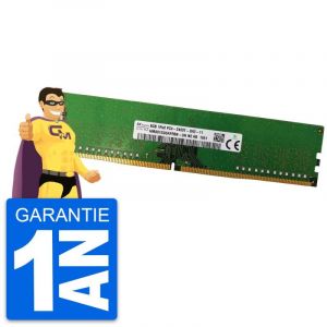 Hynix 8Go RAM HMA81GU6AFR8N-UH DDR4 DIMM PC4-19200U 2400Mhz 1Rx8 1.2v CL17