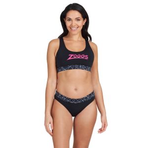 Zoggs Maillot de bain 2 pièces femme Actionback