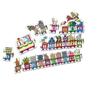 LGRI Puzzle en bois - Les nombres et les formes 26 pièces