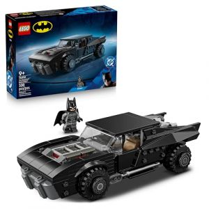 Lego DC Batman La Batmobile de The Batman - Jouet Voiture - Maquette Collector de Super-H&eacute;ros avec Minifigurine - Cadeau d'anniversaire pour Gar&ccedil;on d&egrave;s 9 Ans ou Ado Fan du Film 76332