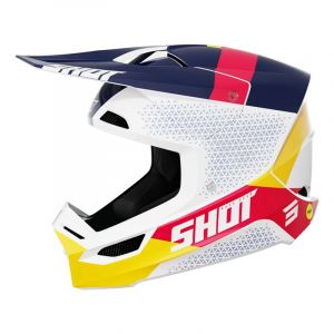 Shot Casque cross Race Ridge red/blue glossy- XL