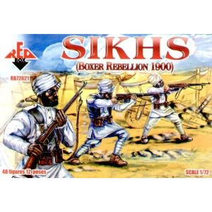 Red Box Sikhs, Boxer Rebellion 1900 - 1:72e