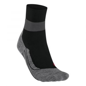 Falke RU Compression Stabilizing W SO respirantes anti-ampoule 1 paire, Chaussettes de course Femme, Noir (Black-Mix 3010) - nouveau, 39-40