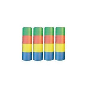 Rouleau de serpentin 4 couleurs (4m)