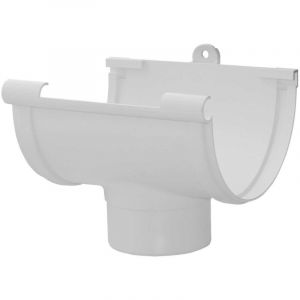 First Plast Naissance centrale supp gouttière de 33 sortie Ø100 gris