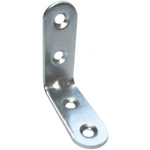 PVM Equerre de chaise bout rond - Dimensions 60 x 60 mm - Vendu par 4