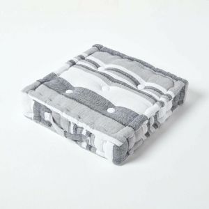 Coussin de sol Monochrome - Morocco - Monochrome - Homescapes