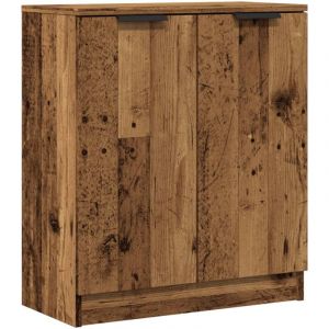 VidaXL Buffet vieux bois 60x30x70 cm bois d'ing&eacute;nierie