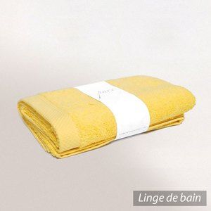 Linnea Drap de bain 100x150 cm PURE Jaune 550 g/m2