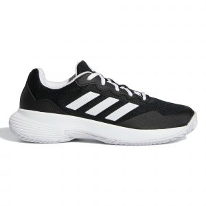 Adidas Gamecourt 2W, Chaussures de Tennis Femme, Negbás Ftwbla Multicolore, 39 1/3 EU