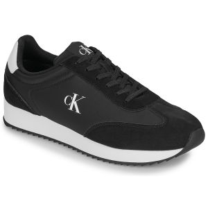Calvin Klein Baskets basses Jeans RETRO RUNNER LACE UP NY-SU Noir - Taille 40,41,42,43,44