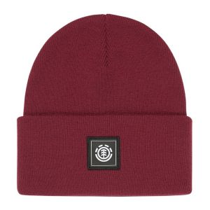 Element Bonnet High Icon Beanie Homme Rouge One Size