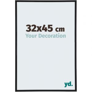 Yd. - Cadre photo 32x45 - Noir Mat - Plastique - Annecy