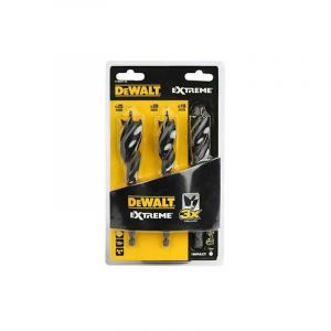 Dewalt Coffret 6 mèches à bois triple hélice - Extrême