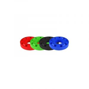 LighTech Inserts de tampons de protection caoutchouc Ø 50 mm rouge