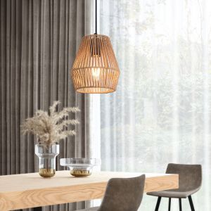 Suspension en corde tissée Liverpool 160 x 18 cm beige