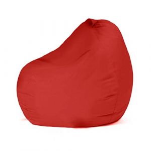 Fauteuil d'extérieur pour enfants-puf pour enfants Rouge
