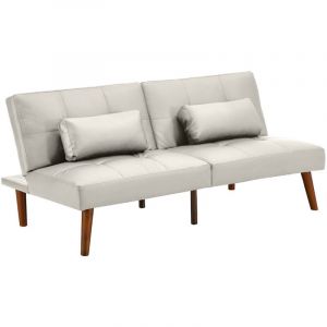 Bestmobilier - Philae - canapé convertible clic-clac 2 places - en simili