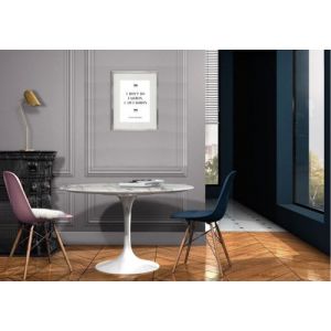 Shot Cadre Photo Coco fashion 30x40cm avec P e Partout Tableau Bois Verre (ARGENT)