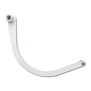 Wimove Bras W1 gauche blanc RAL 9010 - bras assembl&eacute; plus manchon -