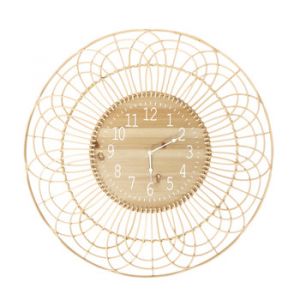 The home deco factory Miroirs LEA Beige - Taille Unique