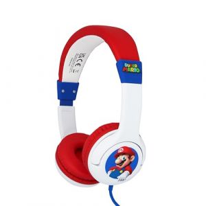 OTL Technologies Junior Headphones - Super Mario White