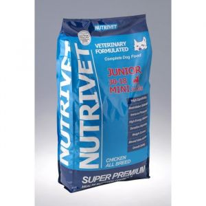 Image de Nutrivet SUPER PREMIUM - Croquettes chien junior 30/18 mini race 15 kg