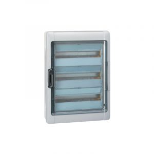Image de Legrand De distribution encastr&eacute;e IP65 IK09 3 RANG&Eacute;ES voile d'ombrage 622 X 448 X 161 MM 601987