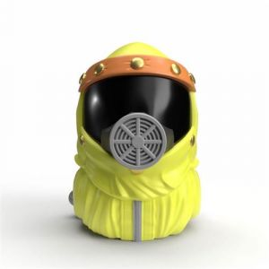 Retour vers le Futur - Mini Figurine Tubbz Marty Radiation Suit 5 cm