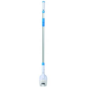 Water'clip Aspirateur électrique sur batterie manche télescopique pour spas et piscines