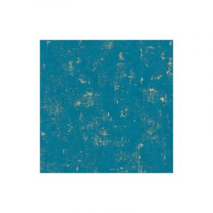 A.S. Creation Papier peint intissé Blooming papier peint vintage 10,05 m x 0,53 m bleu vert métallisé 230768 2307-68