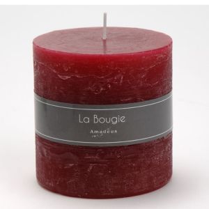 Amadeus Bougie gros cylindre sangria (lot de 6)