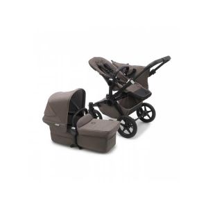 Bugaboo Poussette duo combinée 2en1 Donkey 5 Mineral Mono Complete Black/Taupe