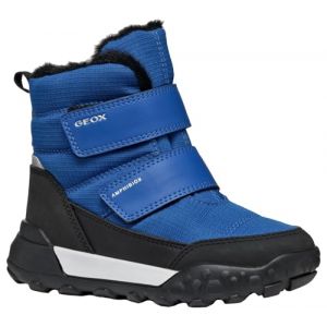Geox J TREKKYUP Boy B ABX Botte de Neige, Royal/Black, 29 EU