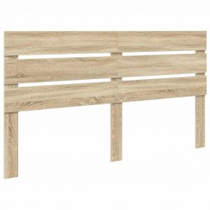 VidaXL T&ecirc;te de lit Ch&ecirc;ne Sonoma 160 cm Bois d'ing&eacute;nierie
