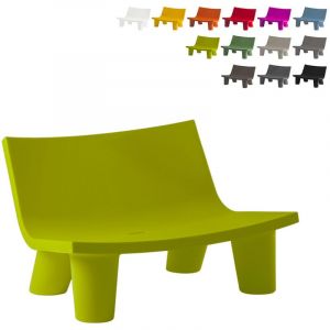 Slide Canapé 2 places Low Lita Love / L 118 cm vert en matière plastique