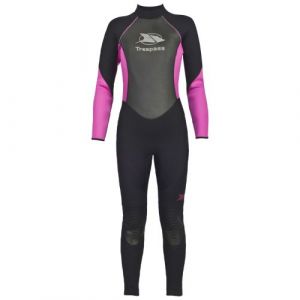 Trespass Aquaria - Combinaison longue de plongée 5mm - Femmes (XL) (Noir) - UTTP121