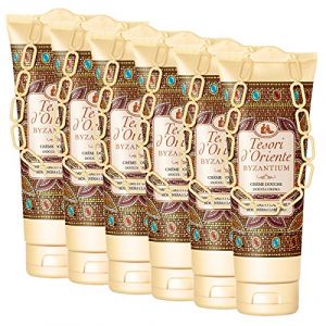 Tesori d'Oriente Crème douche Byzance Rose Noire & Labdanum