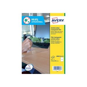 Image de Avery-Zweckform Avery 10 Films Antimicrobiens 199,6 x 289,1 mm (AM001A4-10)