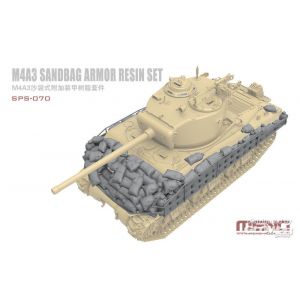 Image de Meng M4a3 Sandbag Armor Resin Set - Accessoire Maquette