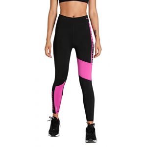 Puma Legging avec logo favori pour femme Black-Deep Orchid, XS