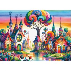 Puzzle 1000 pièces : FANTASIA STREET