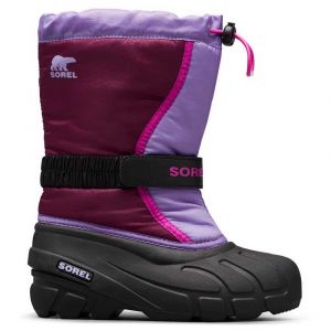 Sorel Bottes d'Hiver Unisexes pour Enfants, Youth Flurry, Violet (Purple Dahlia/Paisley Purple), Taille : 29