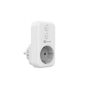 Image de Ezviz T31 SMART PLUG, WIFI, STATISTIQUES SUR L'ÉLECTRICITÉ, FONCTIONNE AVEC ALEXA, AVEC CONTRÔLE ET MINUTERIE D'APPLICATION, IND