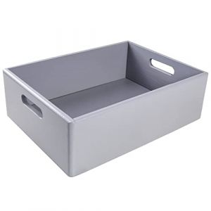 Caisse de Rangement en Bois - Creative Deco - 40 x 30 x 13 cm