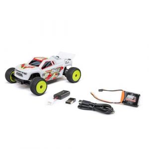 1/28 Micro-T 2S 2WD RTR Stadium Truck -Blanc