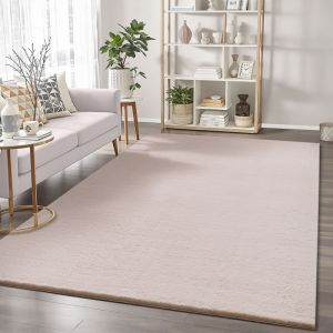 The Carpet - Cosy tapis fourrure doux lavable rose