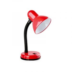 Gefom Lampe de bureau flexible rouge 12,5 cm Rouge
