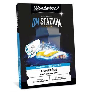Wonderbox Olympique De Marseille - Stadium Tour En Duo - Coffret Cadeau - Ticketbox - Idée Cadeau Entertainment